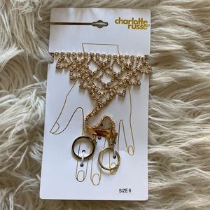 💍GOLD RING & HAND JEWELRY SET ⚜️